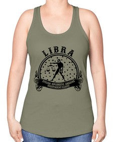 libra 25# - libra -Racerback Tank