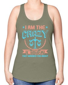 libra 333# - libra -Racerback Tank
