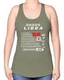 libra 338# - libra -Racerback Tank
