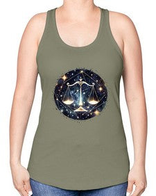 libra 340# - libra -Racerback Tank
