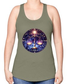 libra 341# - libra -Racerback Tank