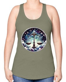 libra 342# - libra -Racerback Tank