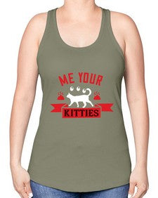 me your kitties Style 68# - cats -Racerback Tank