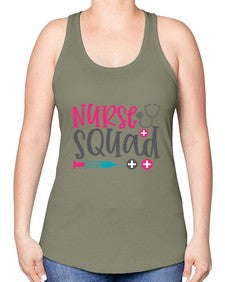 nurse squad Style 1191# - nurse -Racerback Tank