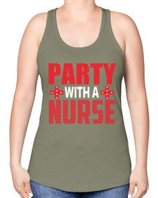 nurse style 1196# - nurse -Racerback Tank