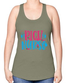 picu nurse Style 1316# - nurse -Racerback Tank