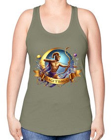 sagittarius 398# - sagittarius -Racerback Tank