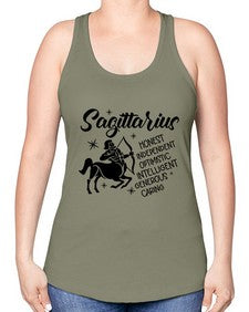 sagittarius 403# - sagittarius -Racerback Tank