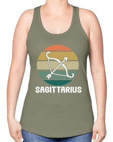 sagittarius 424# - sagittarius -Racerback Tank