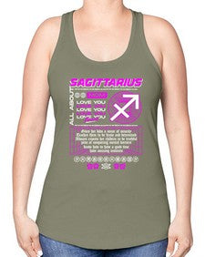 sagittarius 426# - sagittarius -Racerback Tank