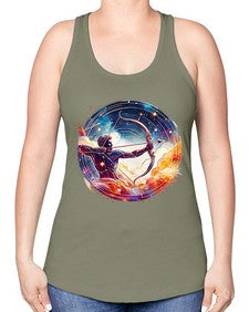 sagittarius 428# - sagittarius -Racerback Tank
