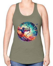 sagittarius 429# - sagittarius -Racerback Tank