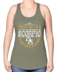 scorpio 458# - scorpio -Racerback Tank