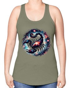 scorpio 462# - scorpio -Racerback Tank