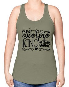 scorpio king 443# - scorpio -Racerback Tank