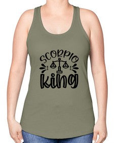 scorpio king 444# - scorpio -Racerback Tank