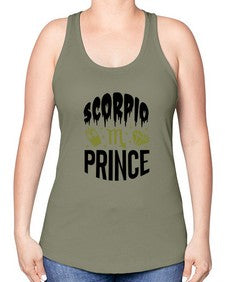 scorpio prince 445# - scorpio -Racerback Tank