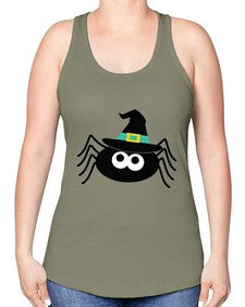 spiderwitch 21# - witch -Racerback Tank