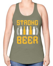 strong beer 1585# - beer -Racerback Tank