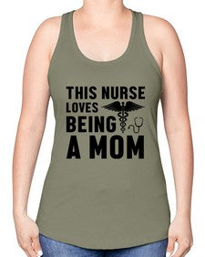 this nurse 1553# - nurse -Racerback Tank