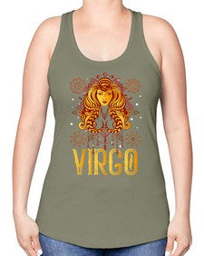 virgo 138# - virgo -Racerback Tank
