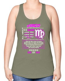 virgo 544# - virgo -Racerback Tank