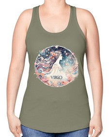 virgo 545# - virgo -Racerback Tank