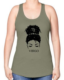 virgo 546# - virgo -Racerback Tank