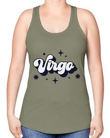 virgo 547# - virgo -Racerback Tank