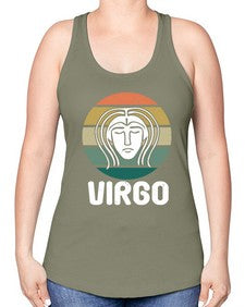 virgo 551# - virgo -Racerback Tank