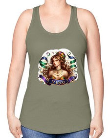 virgo 552# - virgo -Racerback Tank