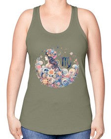 virgo 553# - virgo -Racerback Tank