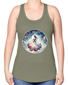 virgo 555# - virgo -Racerback Tank