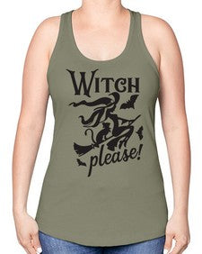 witch please 13# - witch -Racerback Tank