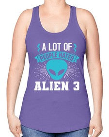 A lot of people hated alien 1# - ufo -Racerback Tank