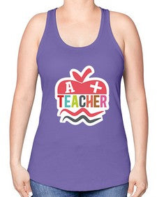 ATeacher 583# - teacher -Racerback Tank