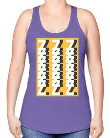 Abstract Shape 187# - art pop art -Racerback Tank