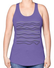 Abstract Shape 194# - art pop art -Racerback Tank