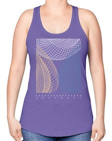 Abstract Shape 204# - art pop art -Racerback Tank