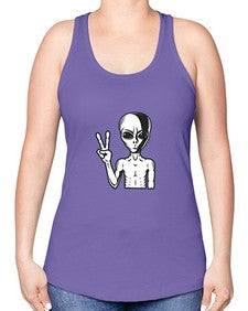 Alien 59# - ufo -Racerback Tank