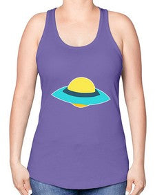 Alien 60# - ufo -Racerback Tank