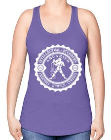 Aquarius 45# - aquarius -Racerback Tank