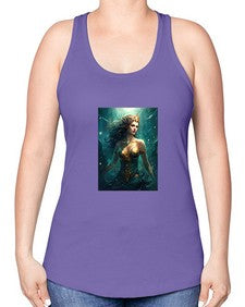 Aquarius 52# - aquarius -Racerback Tank