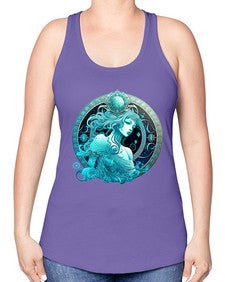 Aquarius 63# - aquarius -Racerback Tank