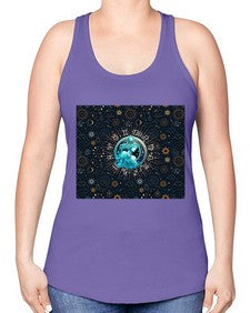 Aquarius Straight 66# - aquarius -Racerback Tank