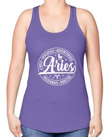 Aries 103# - aries -Racerback Tank