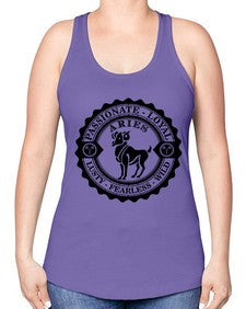 Aries 3# - aries -Racerback Tank