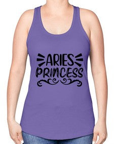 Aries princess 117# - aries -Racerback Tank
