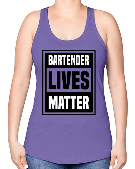 BARTENDER Style 55# - bartender -Racerback Tank