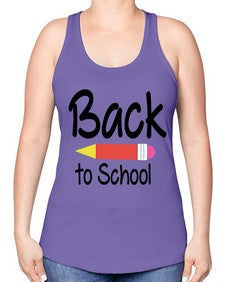 Back to School 5# - general school -Racerback Tank